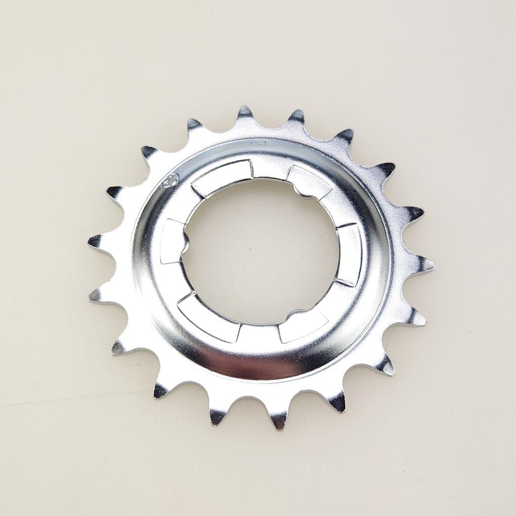 Shimano Tandwiel 18t 1/2x3/32 zilver afbeelding
