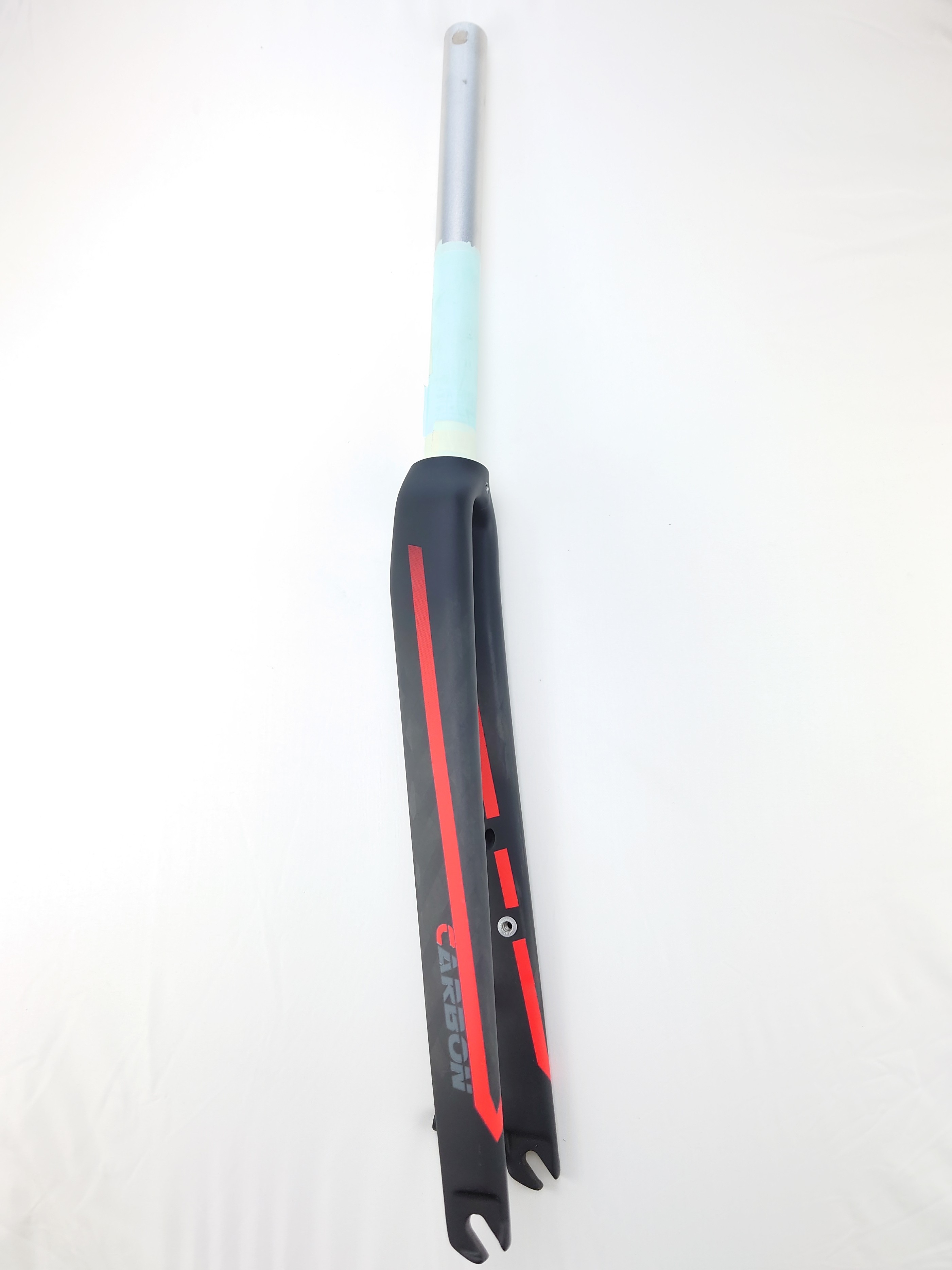 Vork 28 1 1/8 carbon S-8500 zwart/rood