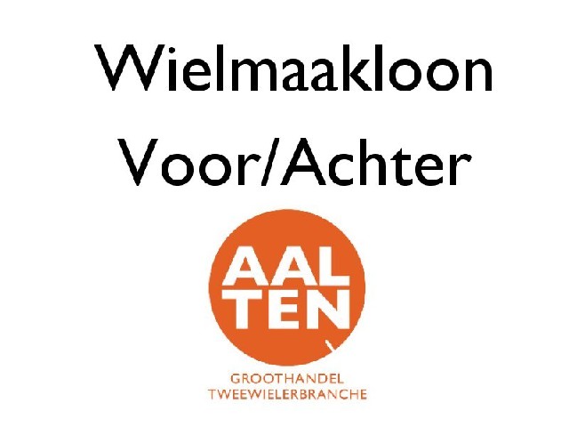 Wielmaken slooploon voor/achter