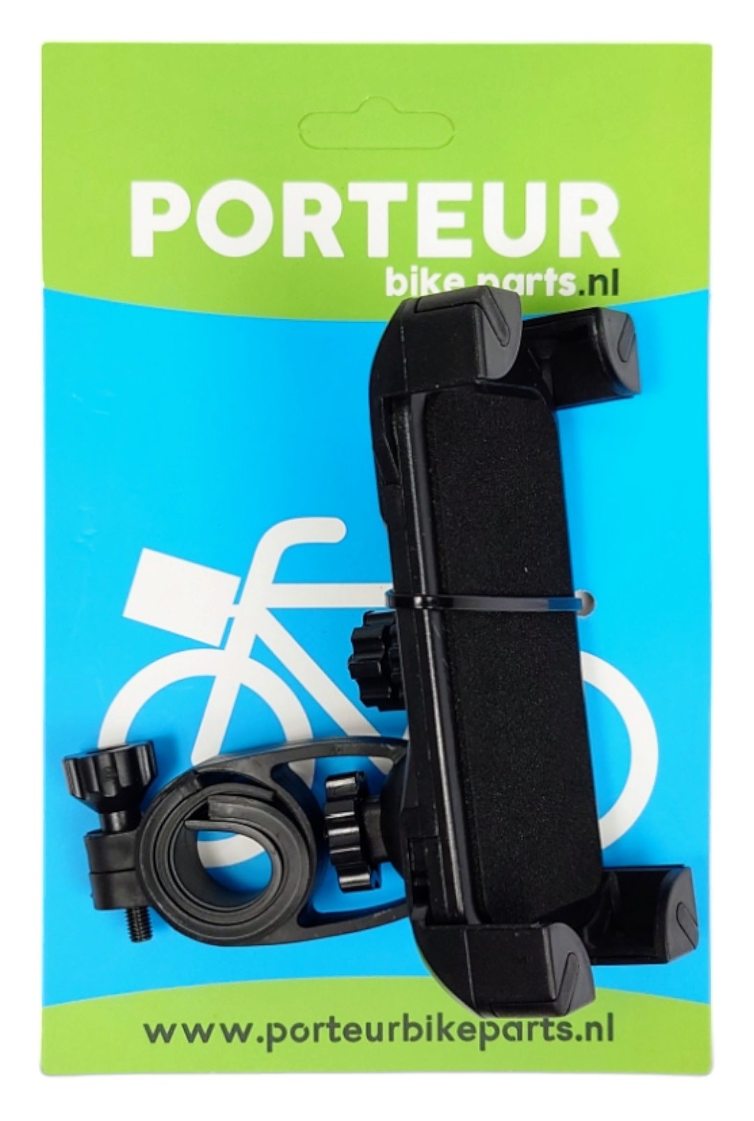 Porteur Telefoonhouder op stuur afbeelding
